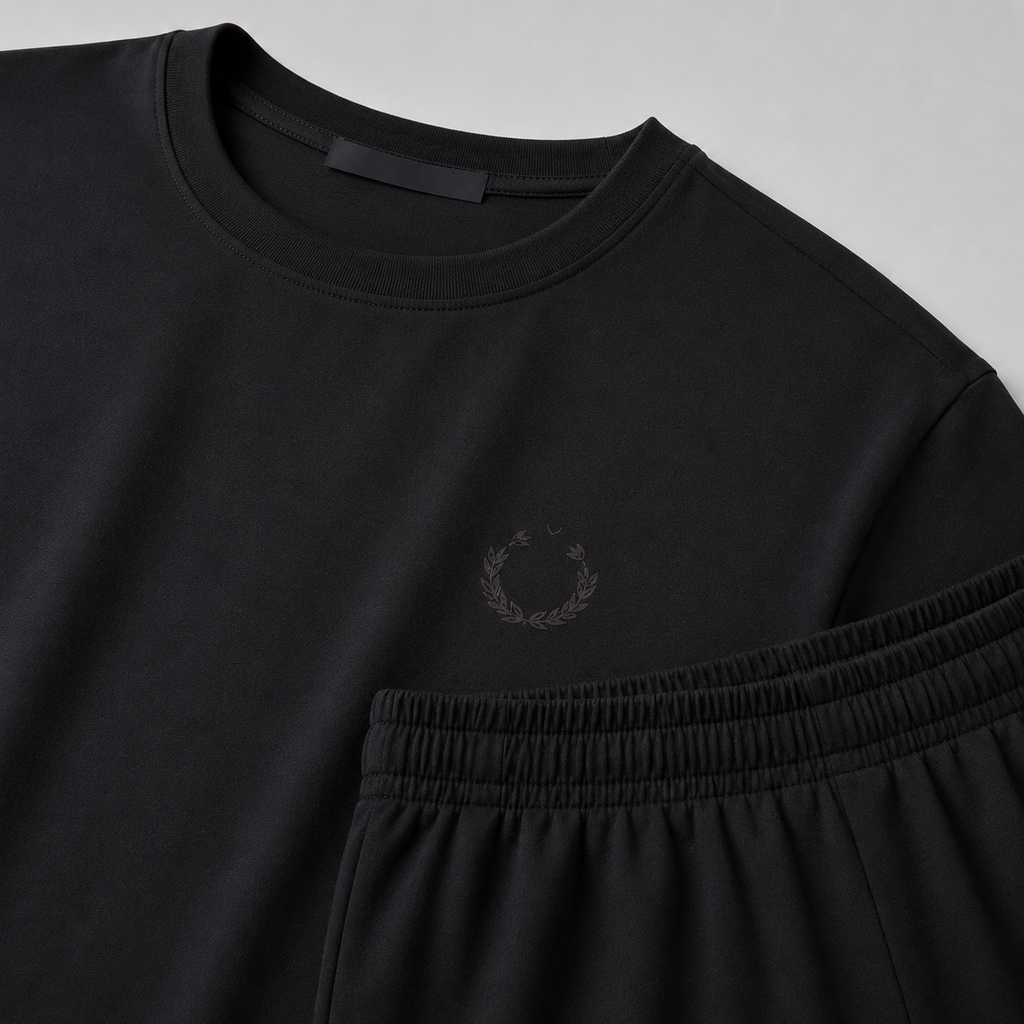 Men’s Minimal Comfort T-Shirt & Shorts Set