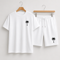 Men’s Palm Tree T-Shirt & Shorts Set