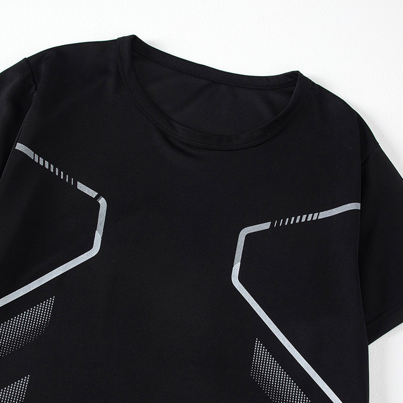 Men’s Active Sport T-Shirt & Shorts Set